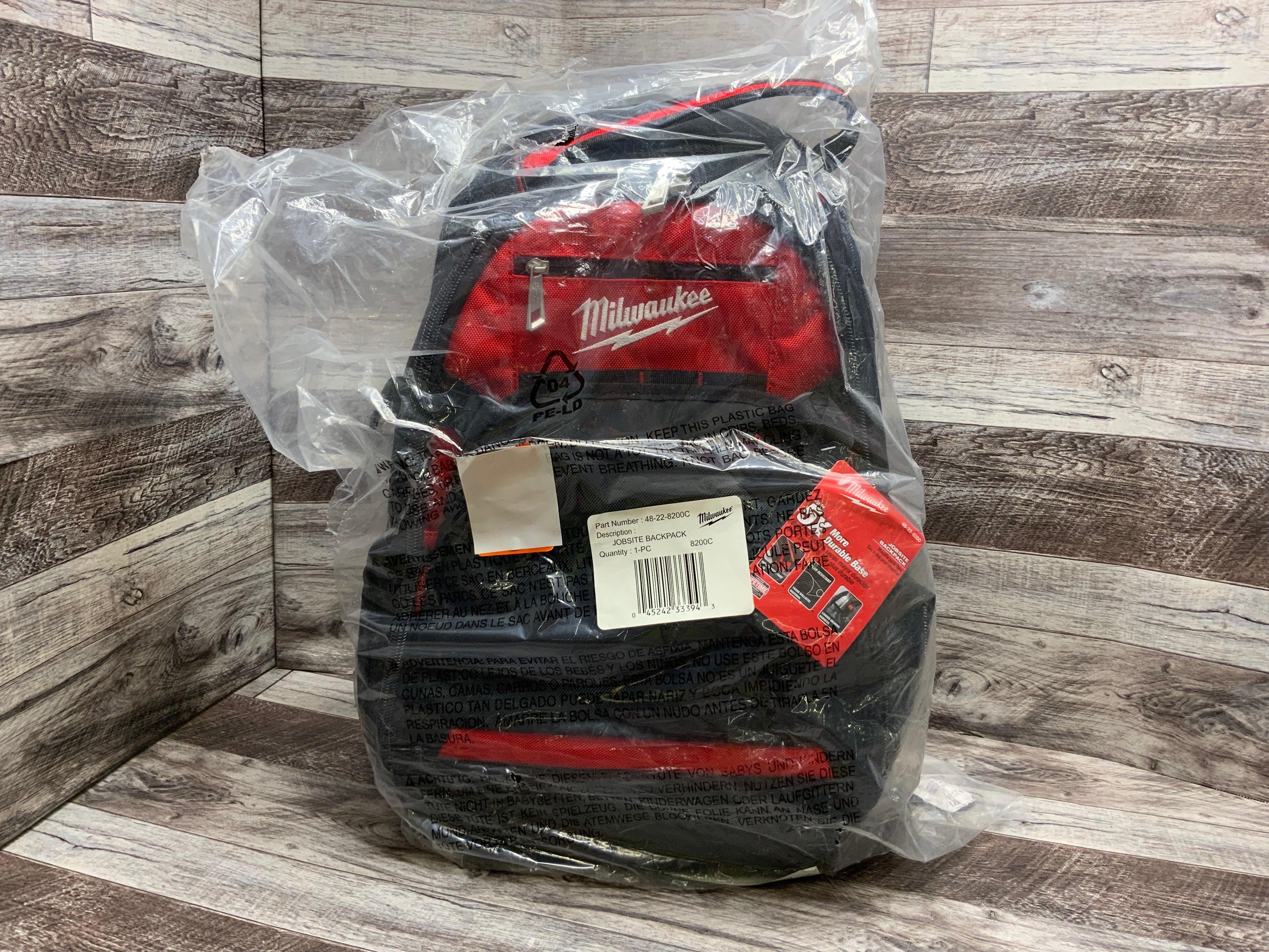 Milwaukee 48-22-8200 1680 Denier 35 Pocket Jobsite Backpack (8151753294062)